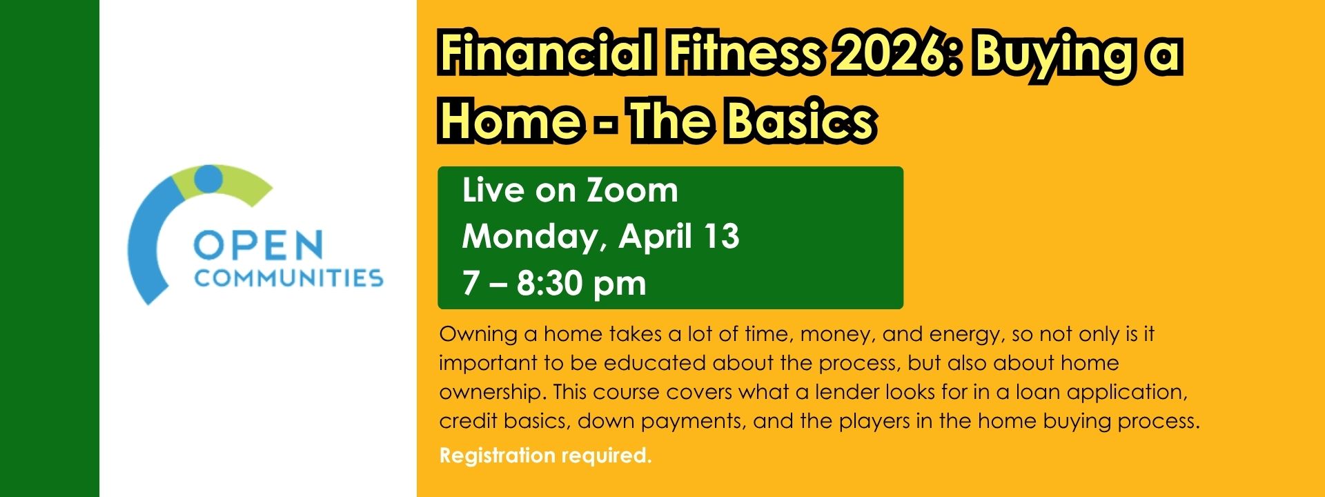 Buying a Home Apr 13